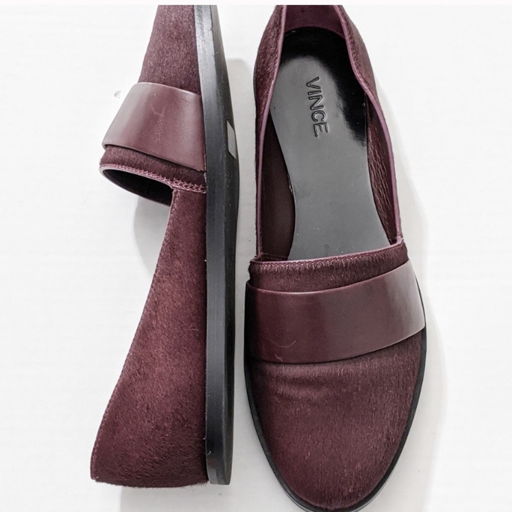 🛑SOLD🛑 NWOT Vince Mason Calf Hair Flats - Picture 3 of 4